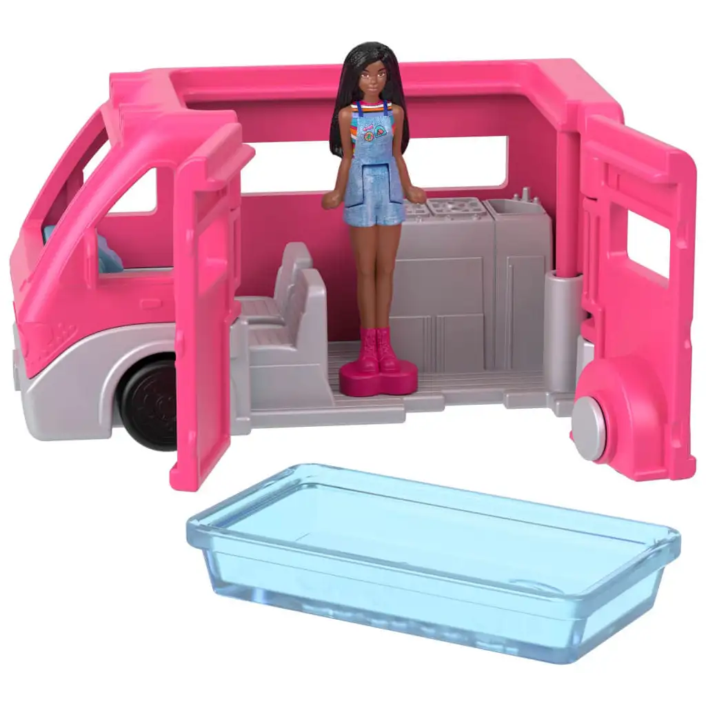 Barbie: Mini BarbieLand Fahrzeuge - Traum-Wohnmobil-Set - Mattel Bild 2