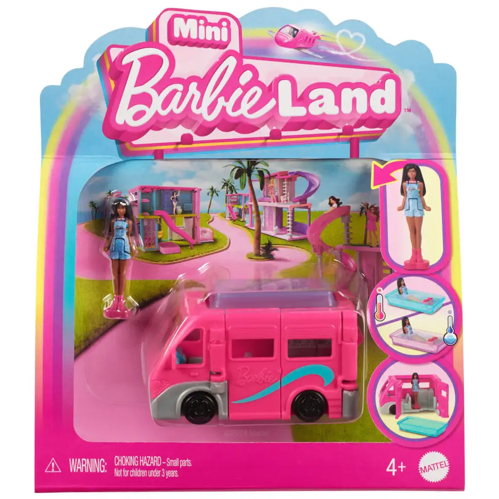 Barbie: Mini BarbieLand Fahrzeuge - Traum-Wohnmobil-Set - Mattel Bild 1