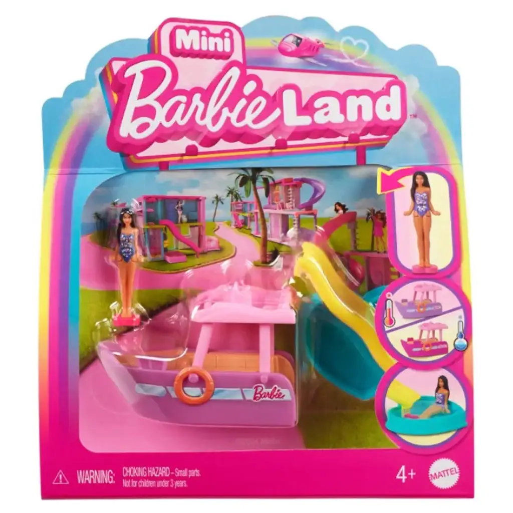 Barbie: Mini BarbieLand Fahrzeuge - Traumschiff Set - Mattel Bild 1