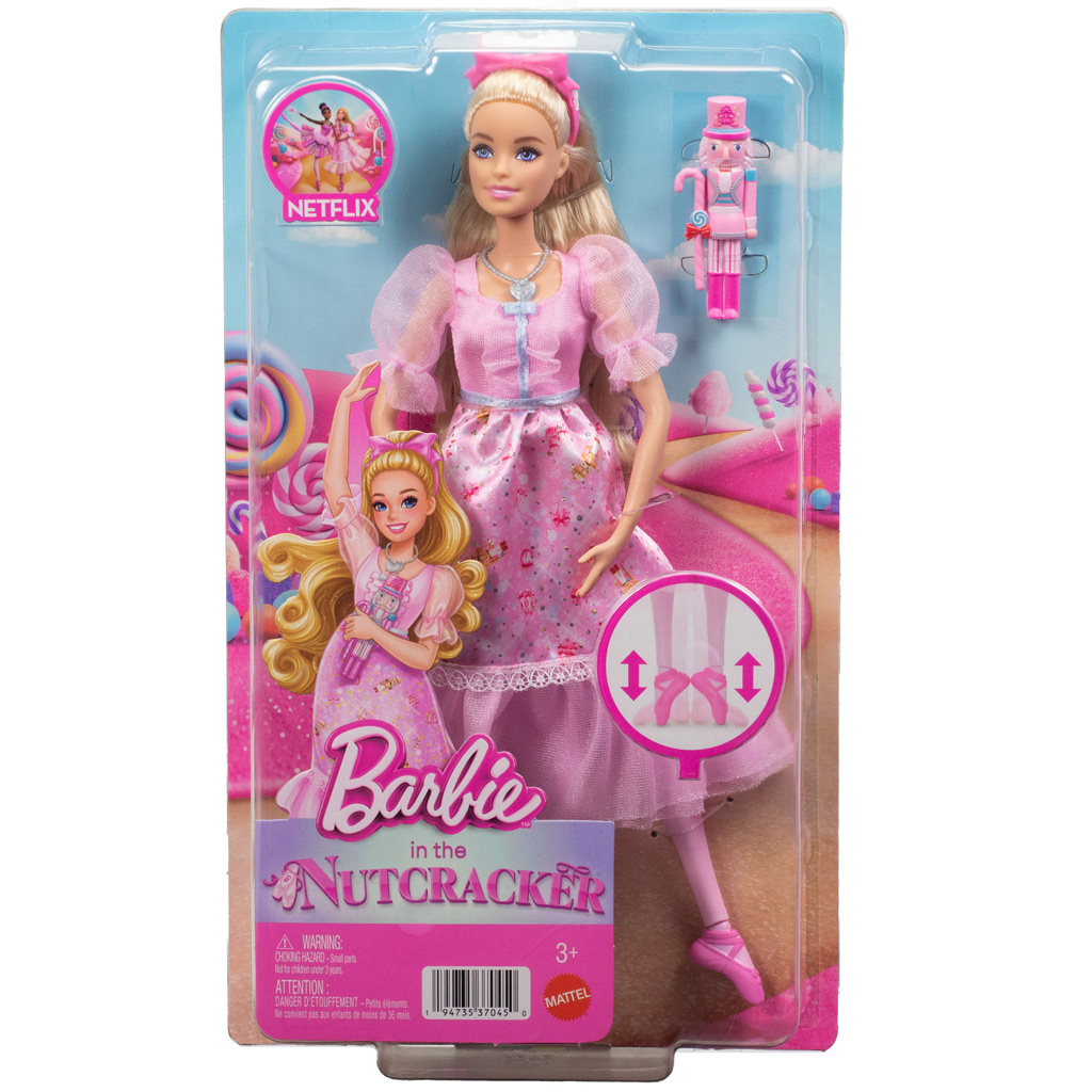 Barbie Nussknacker - Clara Ballerina Puppe – Mattel Bild 1