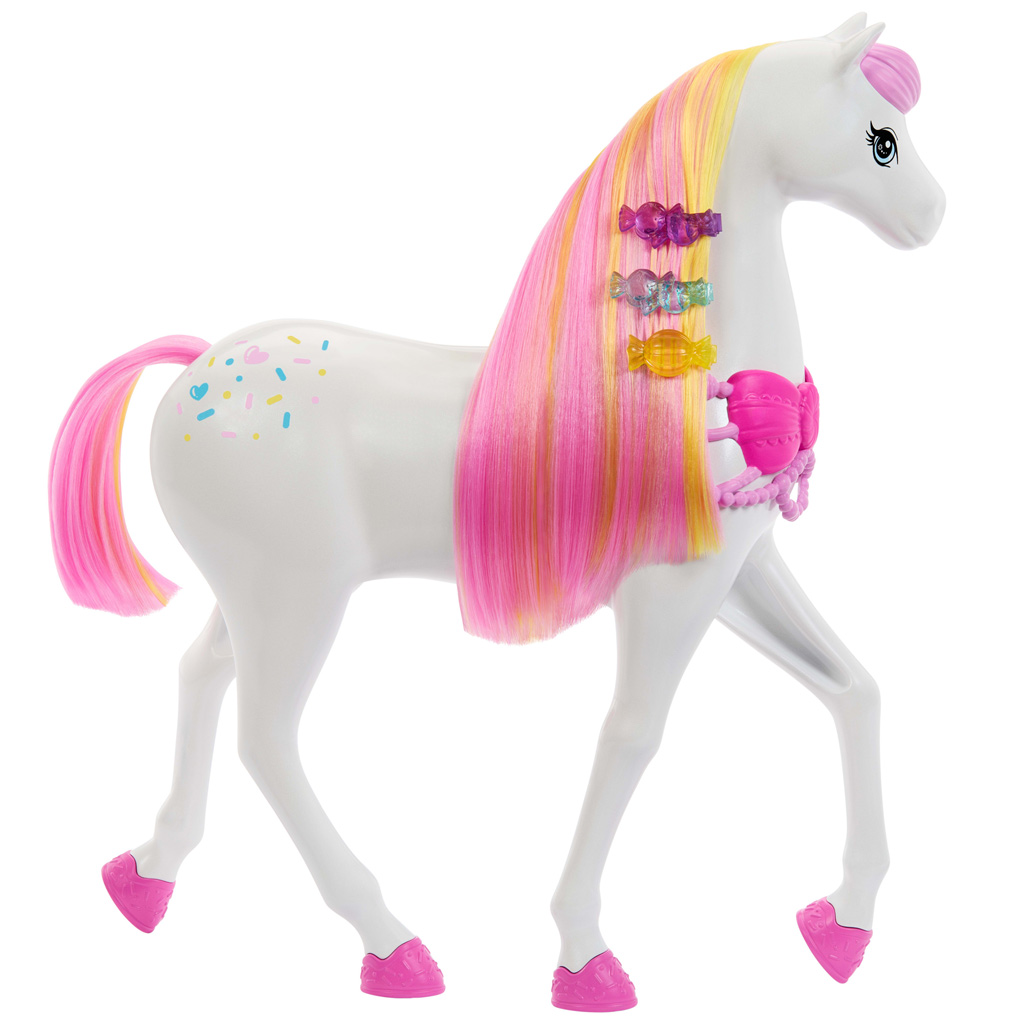 Barbie Nussknacker - Schneeschlitten Set mit Pferd - Mattel Bild 2