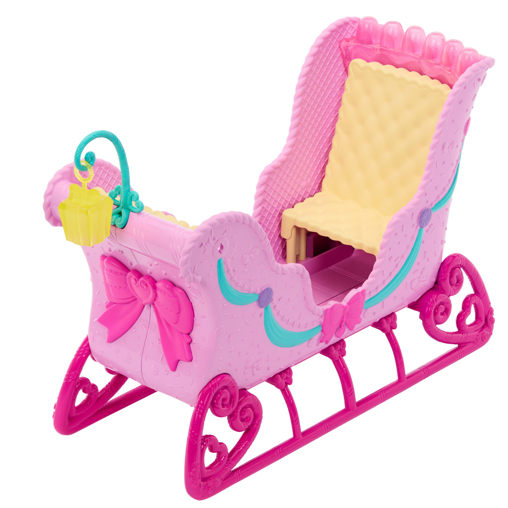 Barbie Nussknacker - Schneeschlitten Set mit Pferd - Mattel Bild 3