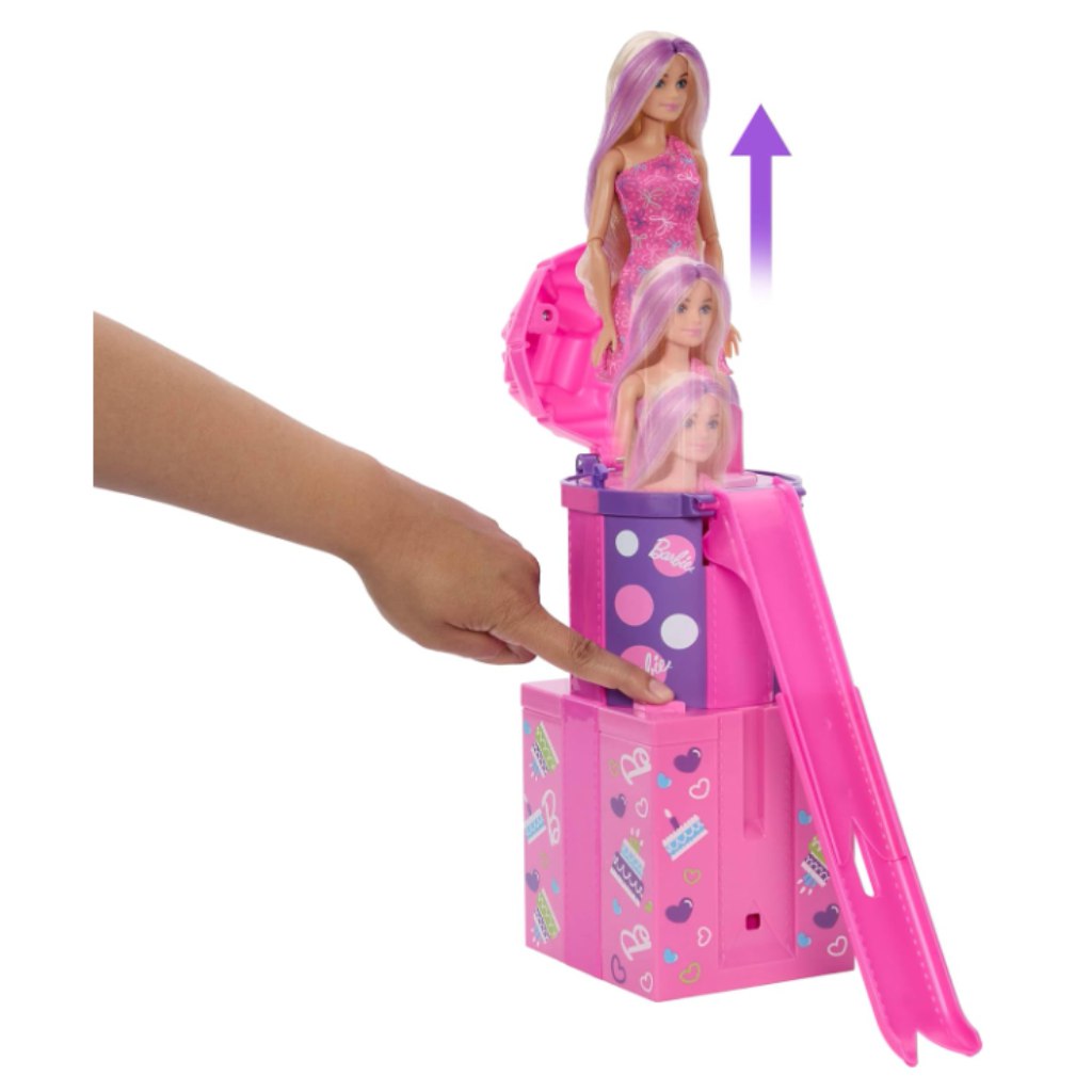 Barbie Party Reveal Überraschungsset mit Rutsche - Mattel Bild 3