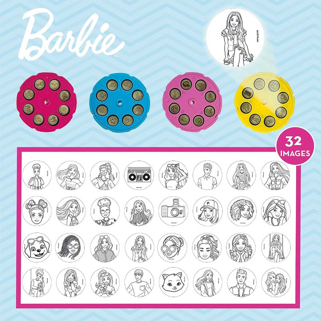 Barbie Projektor Malset - Lisciani Bild 4