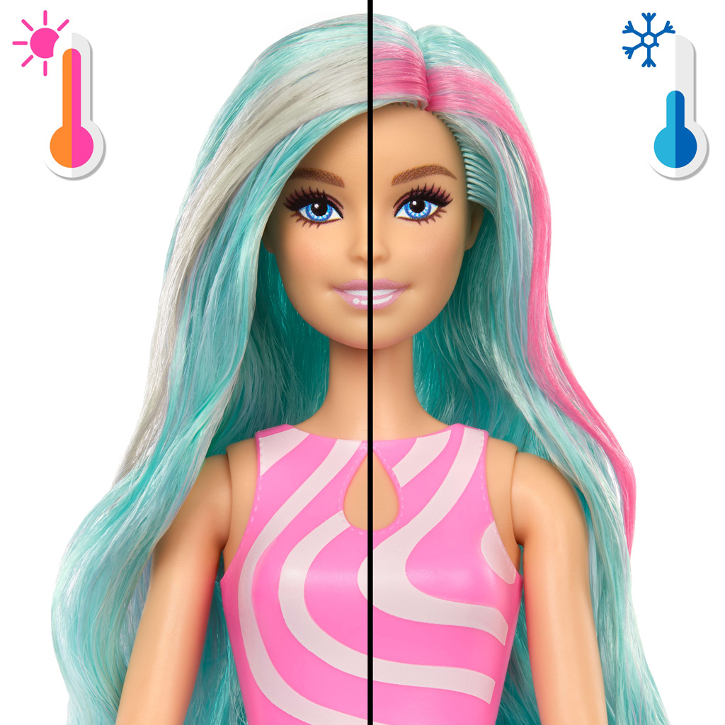 Barbie Reveal duftender Shaker-Serie mit türkisfarbenem Haar und Medusenfigur - Mattel Bild 3