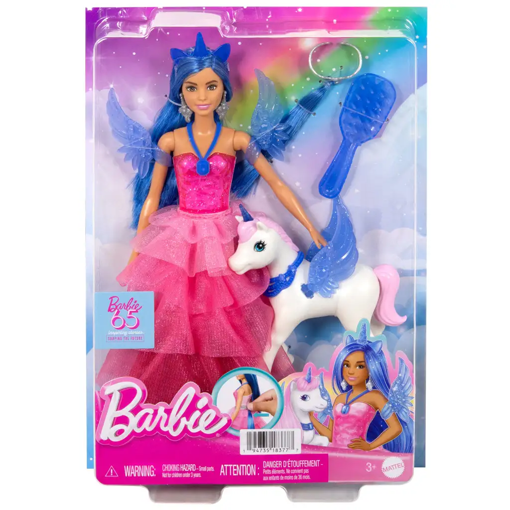 Barbie: Saphir-Pegasus-Prinzessin Puppe mit Zubehör - Mattel Bild 7