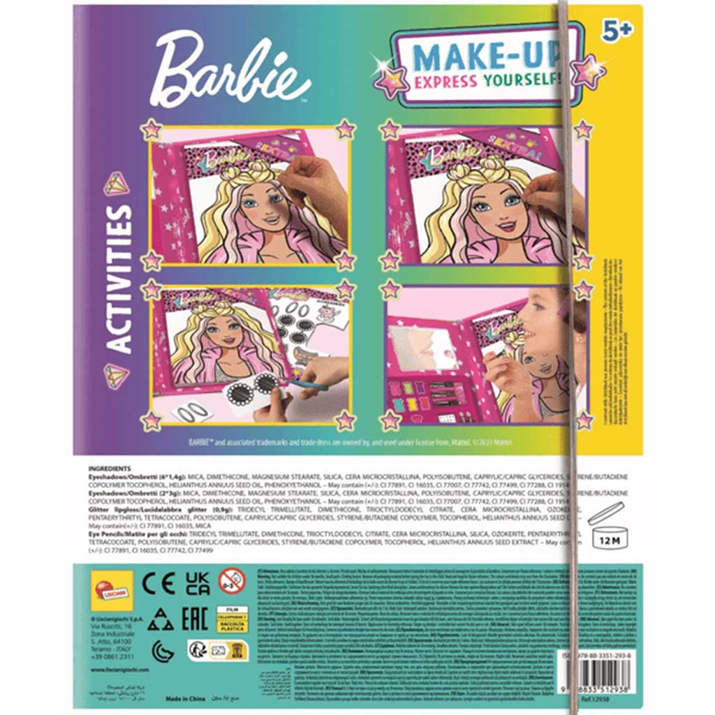 Barbie Schmink Skizzenbuch - Lisciani Bild 2