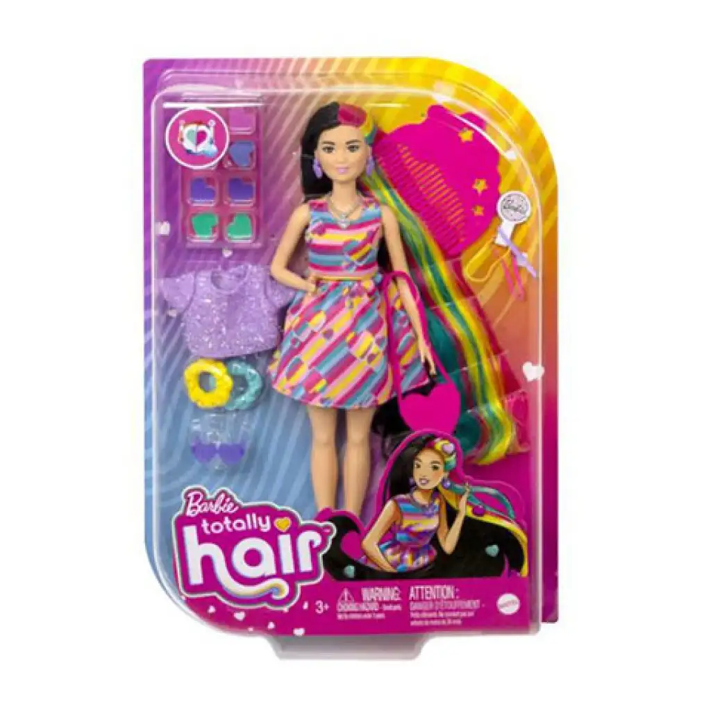 Barbie: Totally Hair Puppe - Herz - Mattel Bild 1