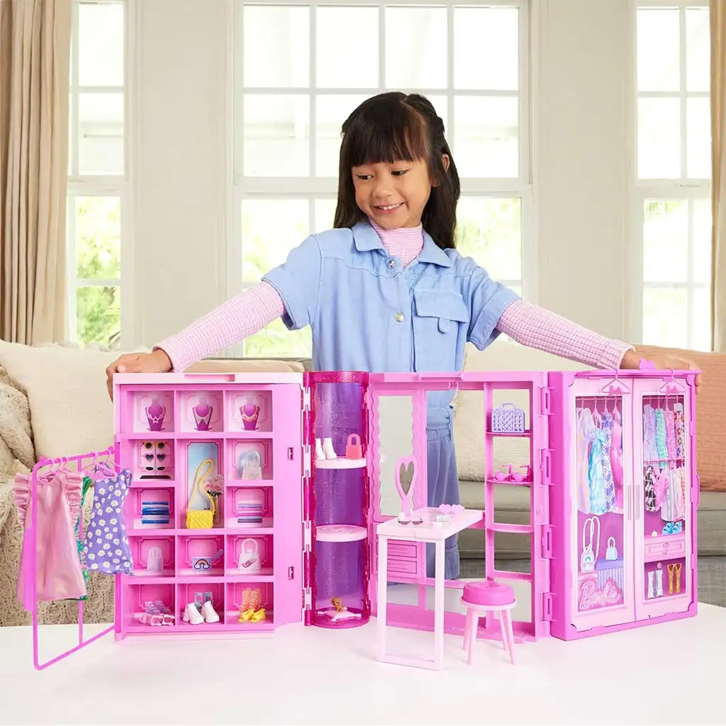 Barbie: Traum Ankleidezimmer Set - Mattel Bild 3