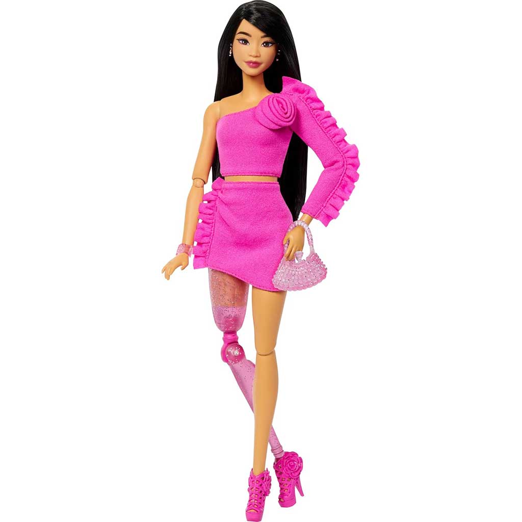 Barbie: Trendige Freundinnen - Schwarzhaarige Puppe - Mattel Bild 2