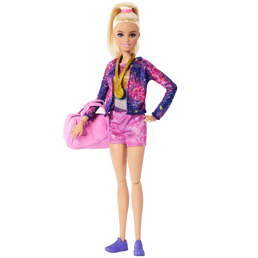 Barbie: Turner-Puppe Spielset mit Zubehör - Mattel Bild 7