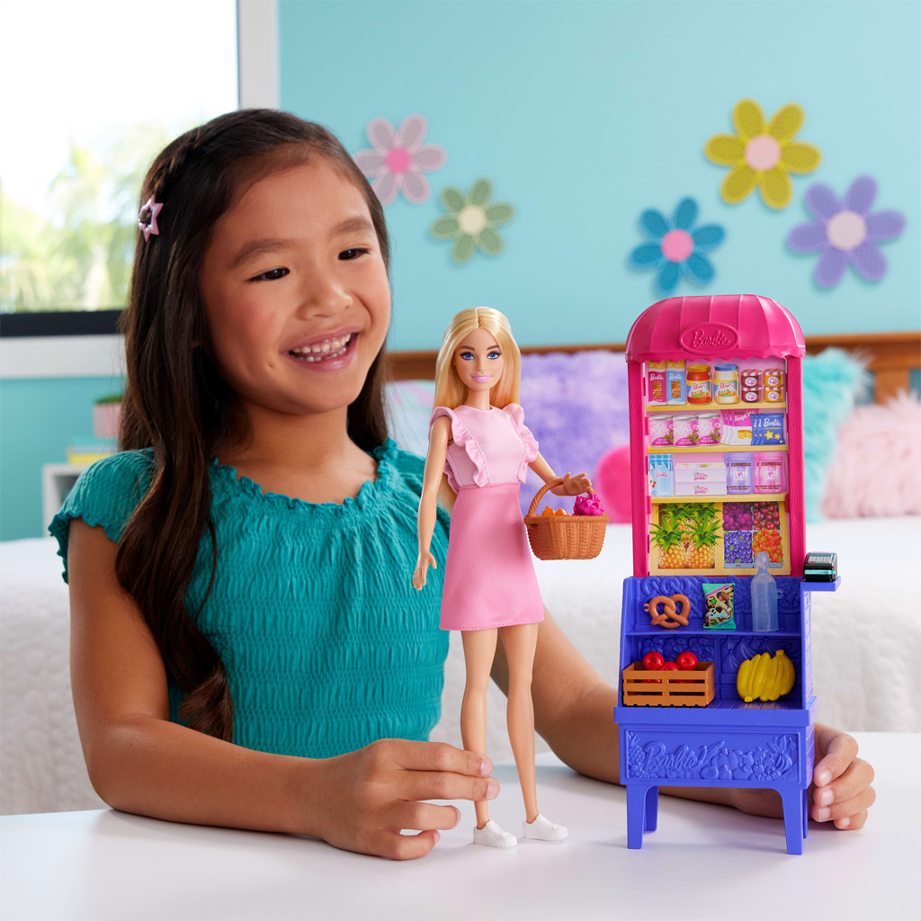 Barbie und Teresa: Das Rezept der Freundschaft – Barbies Feinkosttheke Spielset – Mattel Bild 3