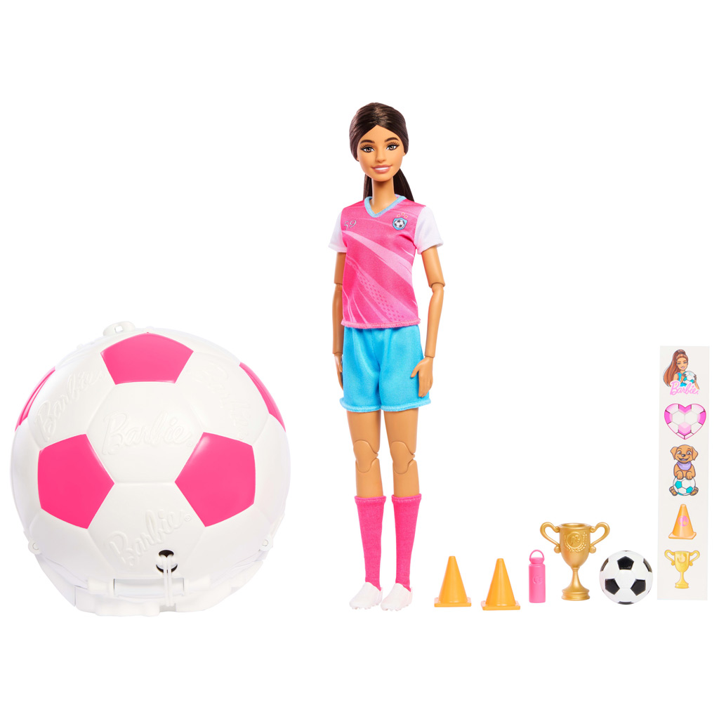 Barbie Unglaubliche Karriere Puppe - Fußballerin - Mattel Bild 2