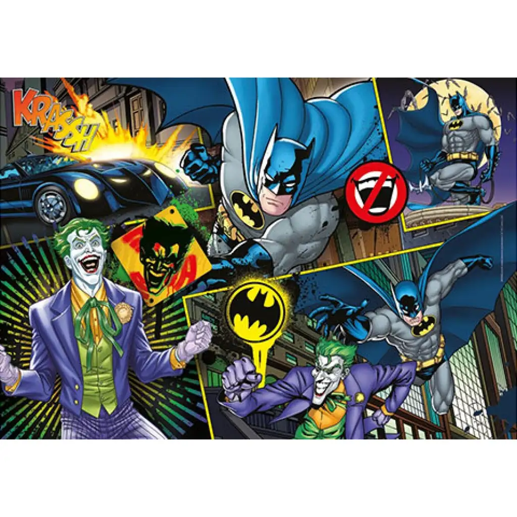 Batman Supercolor Puzzle 104 Teile - Clementoni Bild 2