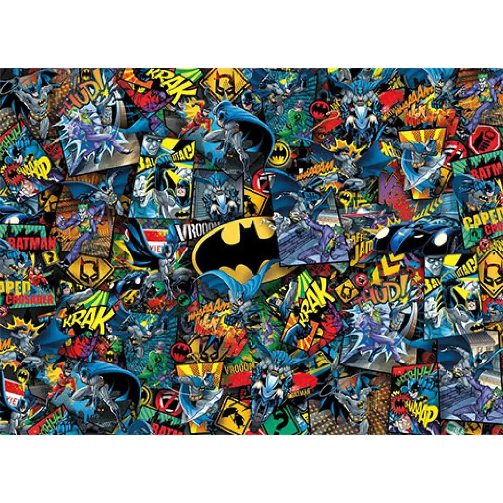 Batman unmögliche Puzzle 1000 Teile - Clementoni Bild 2