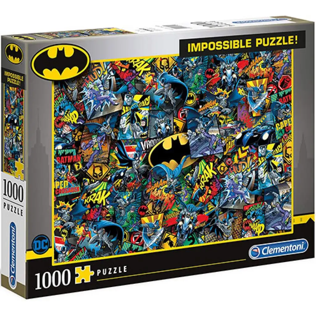 Batman unmögliche Puzzle 1000 Teile - Clementoni Bild 1