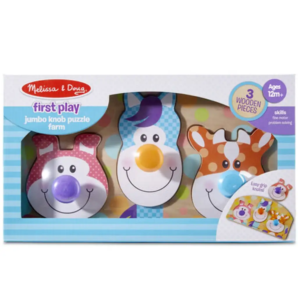 Bauernhof-Riesenformpuzzle - Melissa & Doug Bild 1