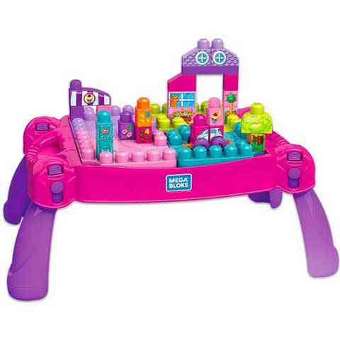 Mädchen Bau Spieltisch - Mega Bloks Bild 2