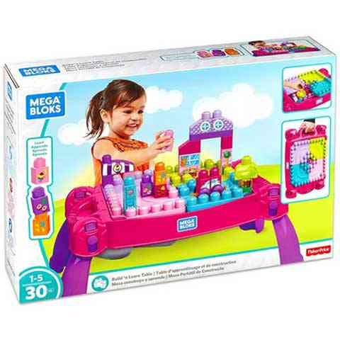 Mädchen Bau Spieltisch - Mega Bloks Bild 1