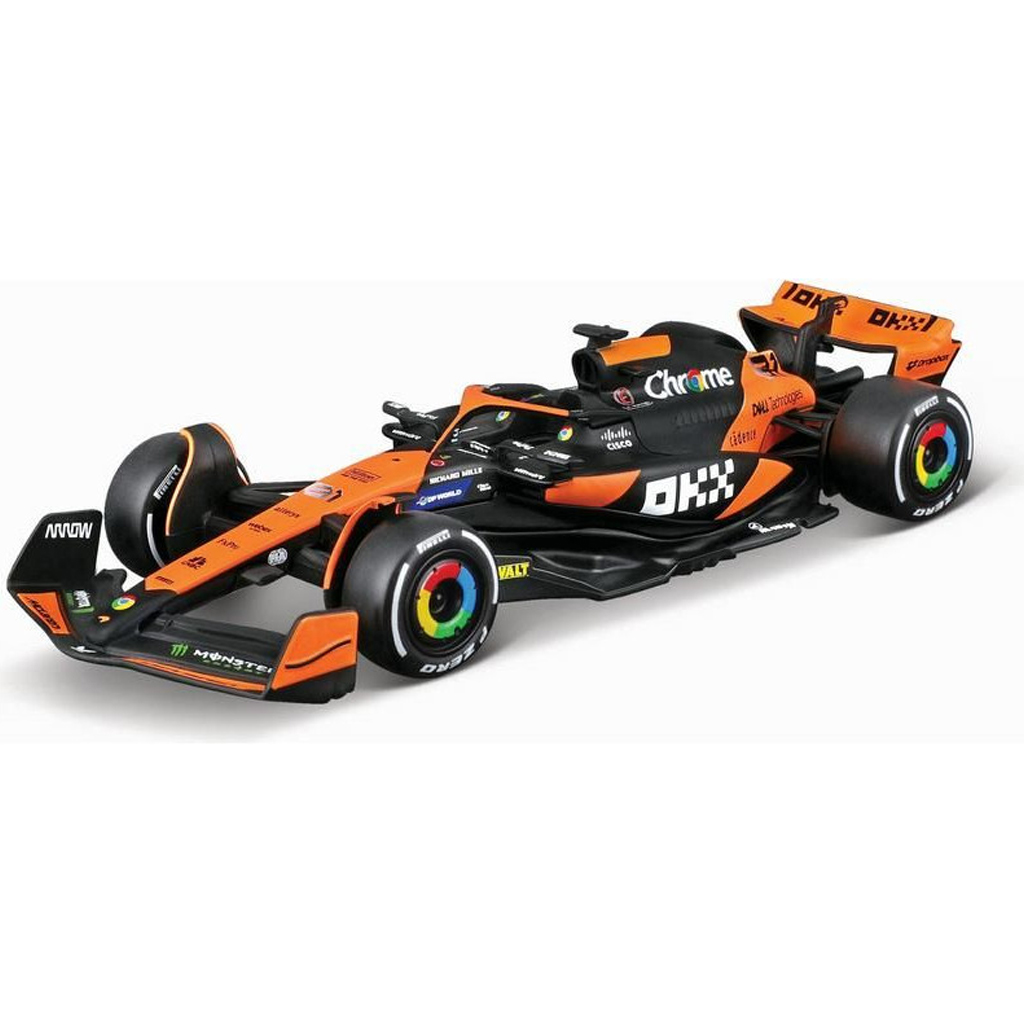 Bburago: McLaren MCL38 Miami Grand Prix 2024 F1-Rennwagen Metall-Modellauto 1:43 (Oscar Piastri #81) Bild 2