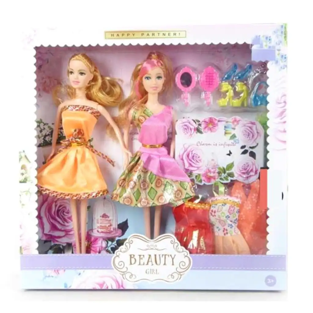 Beauty Girl Best Friends Modepuppe Set mit Zubehör Bild 1