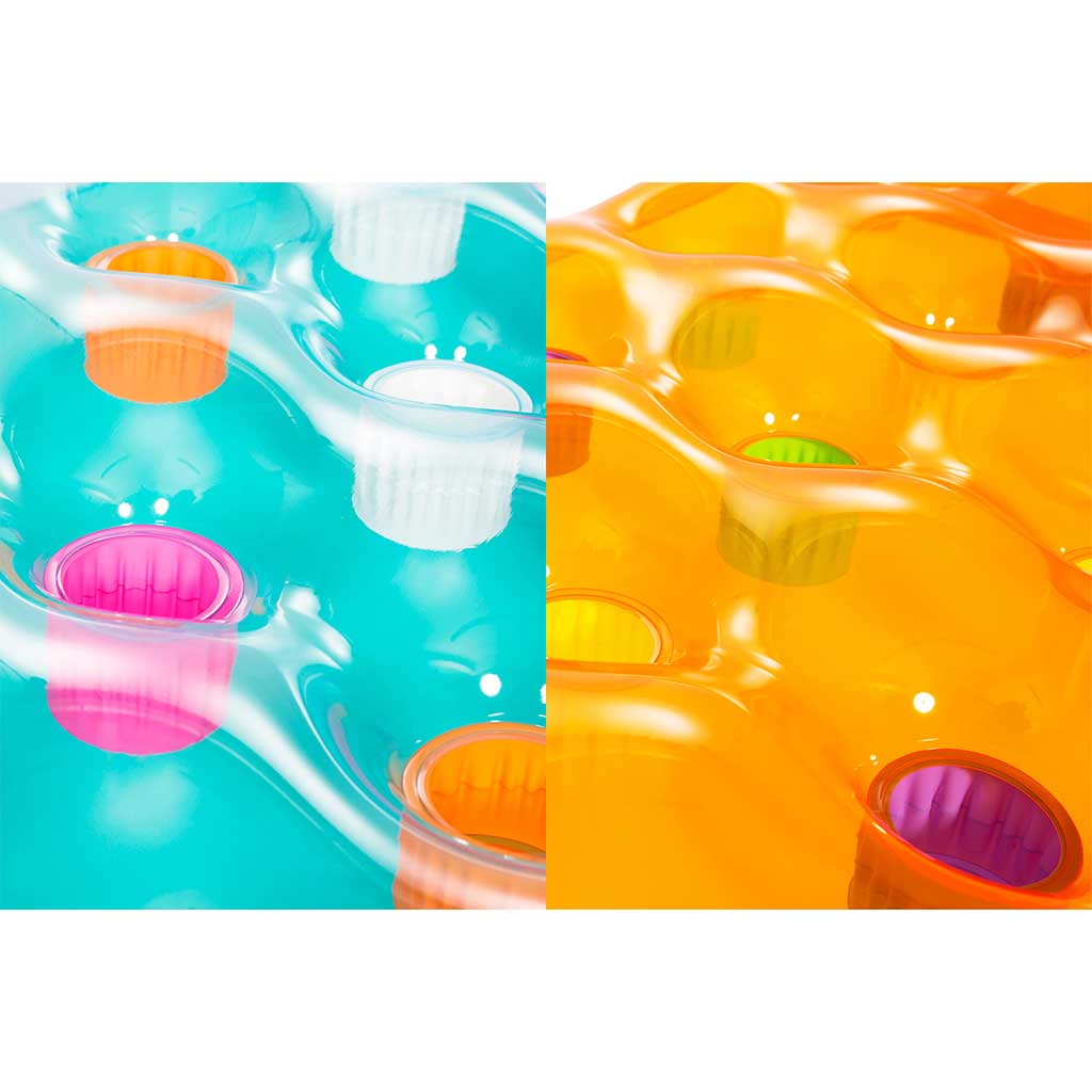 Bestway: Bunte Becher Luftmatratze in verschiedenen Farben 1 Stück 173x64x16cm Bild 2