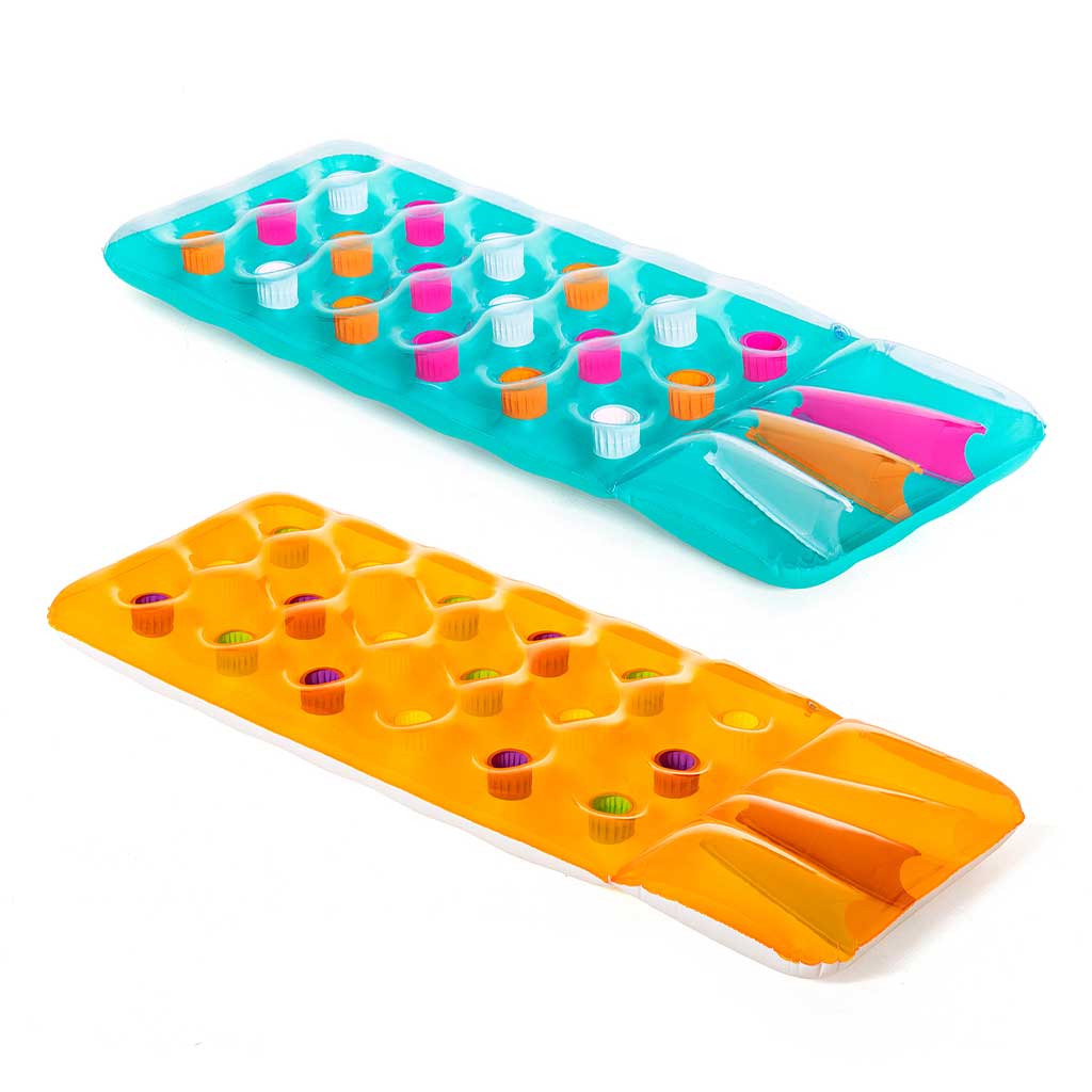 Bestway: Bunte Becher Luftmatratze in verschiedenen Farben 1 Stück 173x64x16cm Bild 1