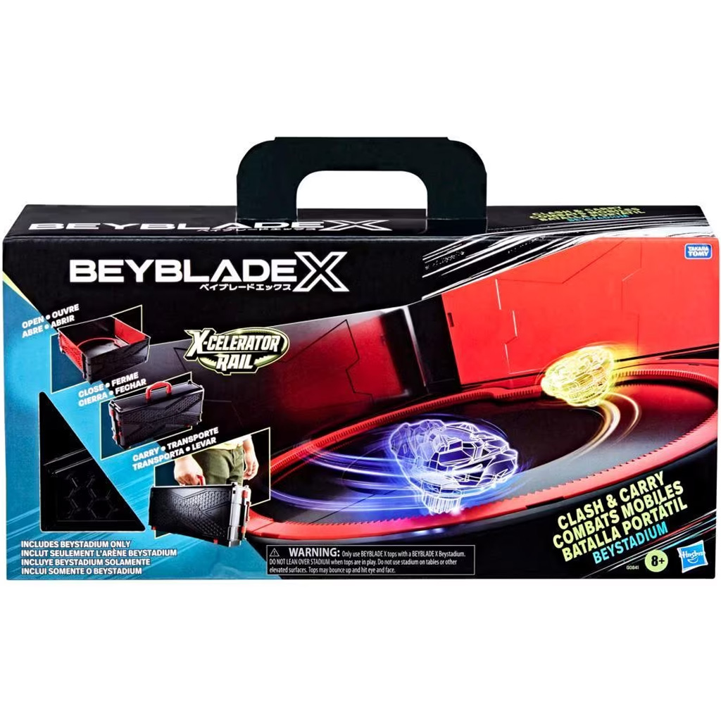 Beyblade X: Beystadium Clash & Carry tragbare Kampfarena – Hasbro Bild 2