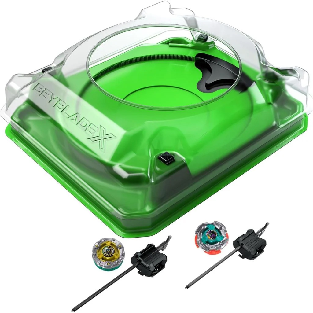 Beyblade X Überraschungsangriff Kampfarena 2 Stück mit Kreisel - Hasbro Bild 2