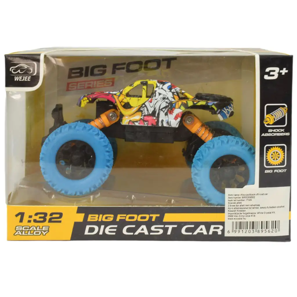 Big Foot Serie: Offroad-Geländewagen in zwei Varianten 13cm Bild 11