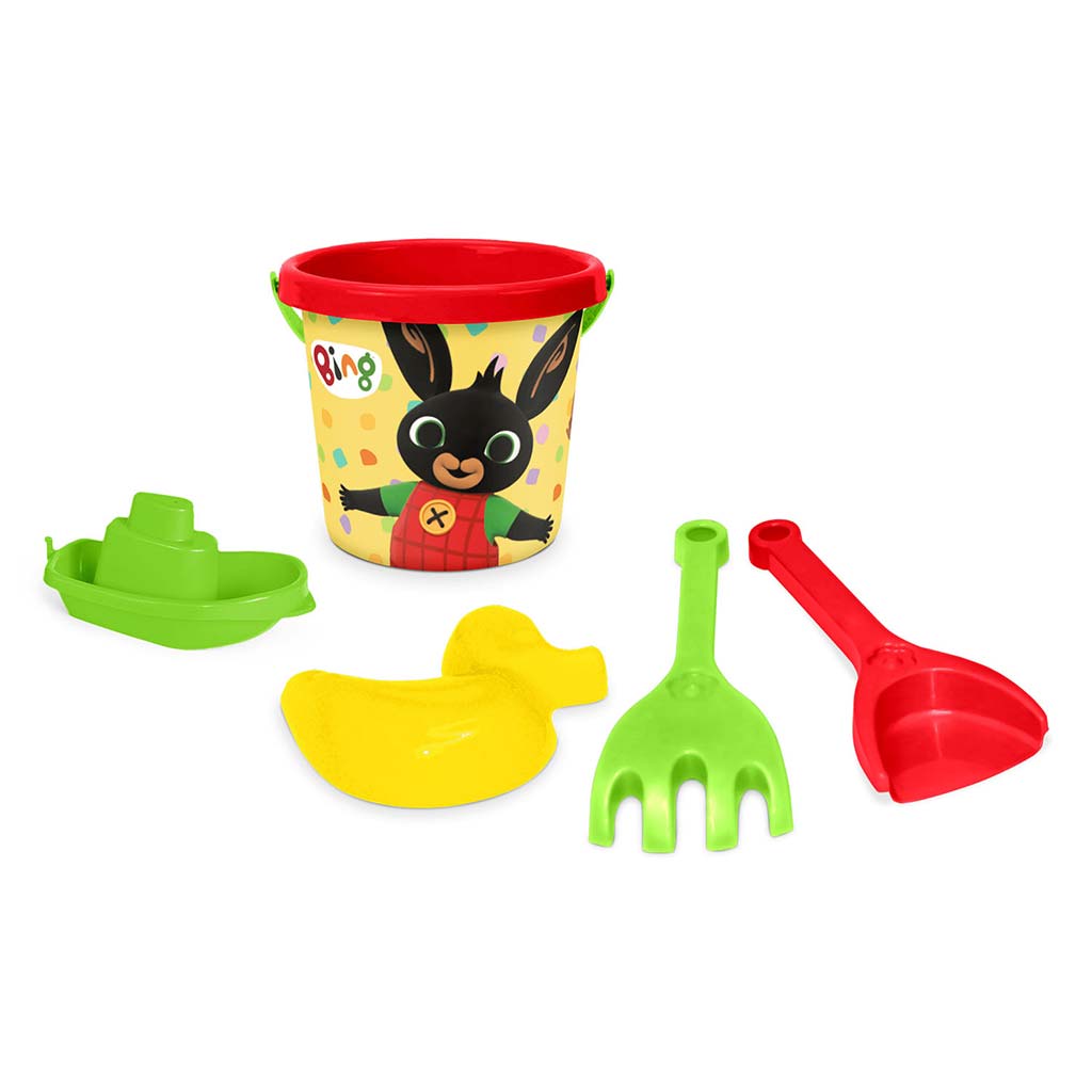 Bing 5-teiliges Sandkasten-Set mit Eimer - Wader Bild 1