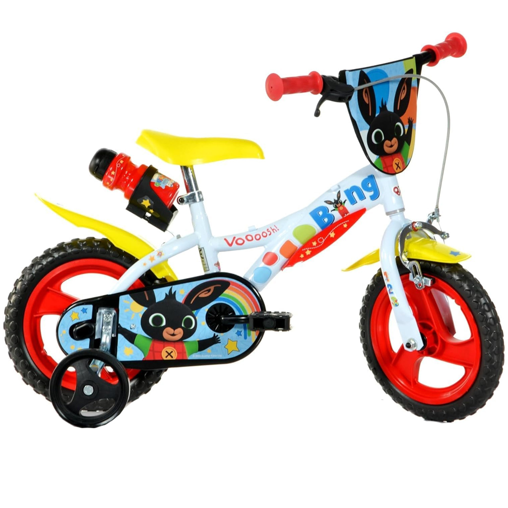 Bing rotes Kinderfahrrad Größe 12 - Dino Bikes Fahrrad Bild 1