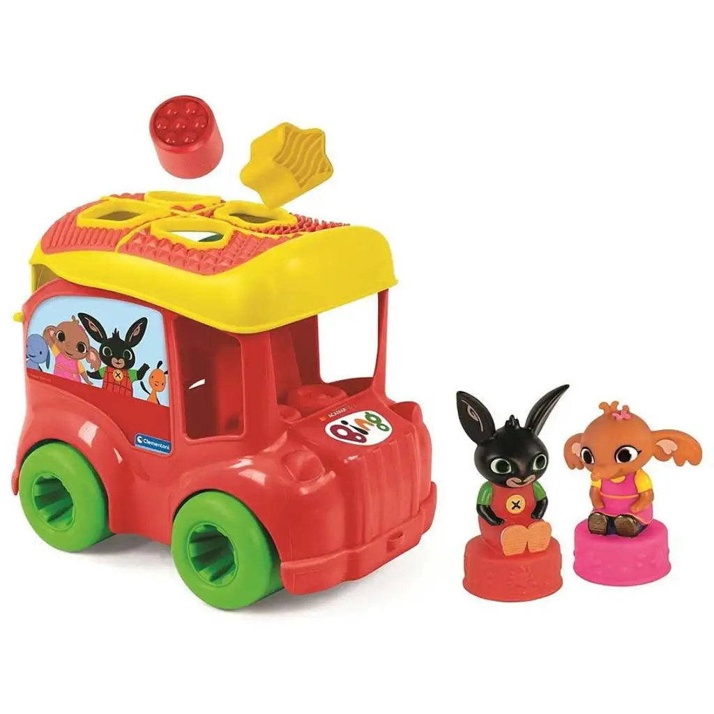 Bing Sensorik-Bus Fertigkeitsspiel - Clementoni Baby Bild 1