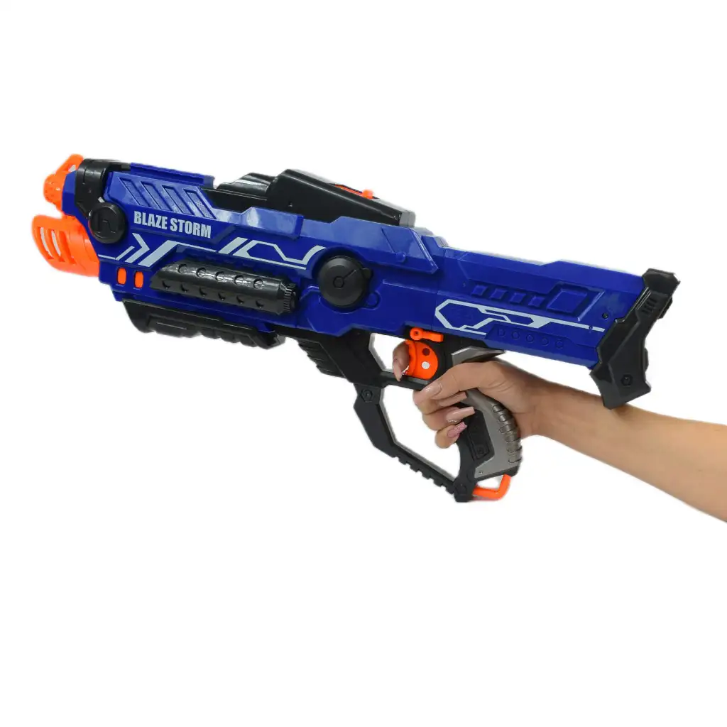 Blaze Storm: Riesige elektrische Schaumstoffpistole mit Munition 55x23cm Bild 6