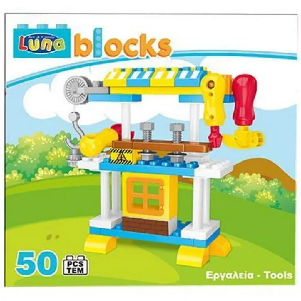 Blocks Basteltisch Bausatz 50-teilig Bild 1
