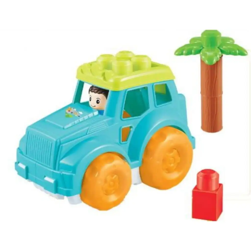 Blocks Maxi: Geländewagen-Bausatz 10-teiliges Set Bild 1