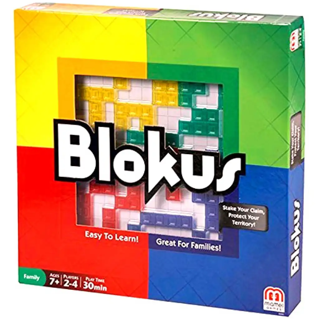 Blokus Gesellschaftsspiel - Mattel Bild 1