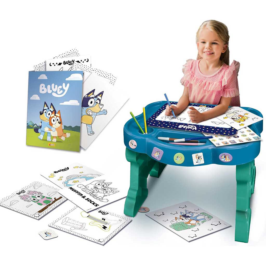 Bluey Art Desk Malset - Lisciani Bild 2