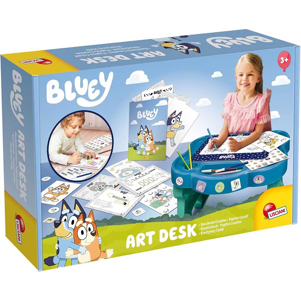 Bluey Art Desk Malset - Lisciani Bild 1