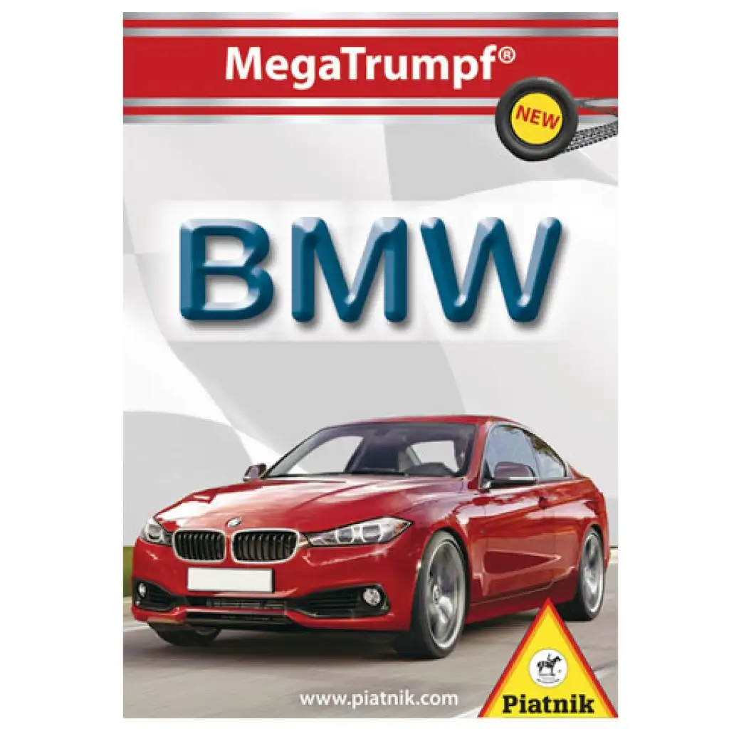 BMW Auto-Spielkarte 2015 - Piatnik Bild 1