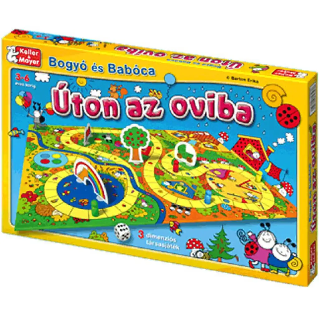 Bogyó und Babóca - Auf dem Weg zum Kindergarten Brettspiel Bild 1