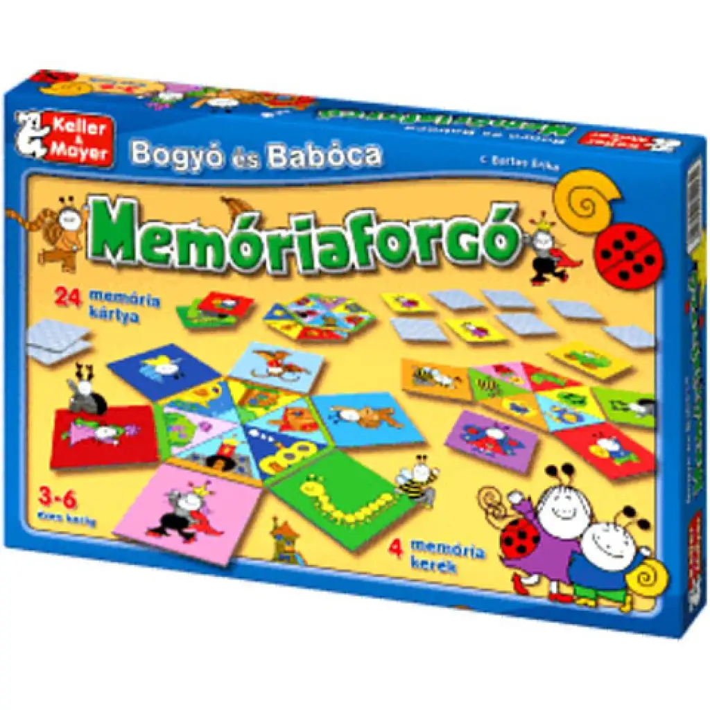 Bogyó und Babóca Gedächtnis-Drehspiel Bild 1