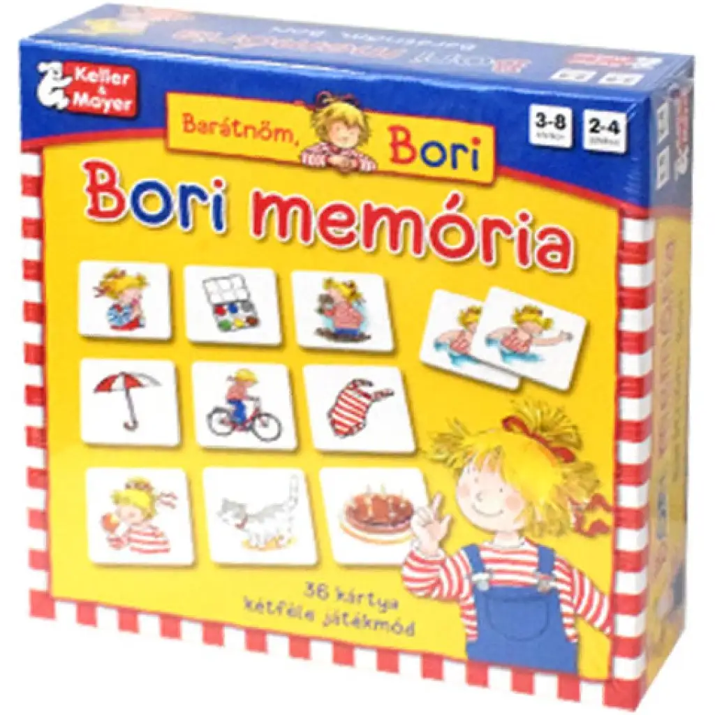 Bori Gedächtnis-Fähigkeiten entwickelndes Gesellschaftsspiel Bild 1