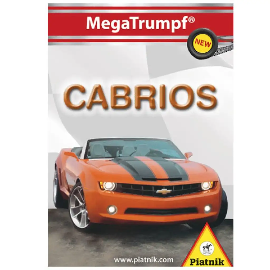 Cabrio-Autos Spielkarten 2015 - Piatnik Bild 1