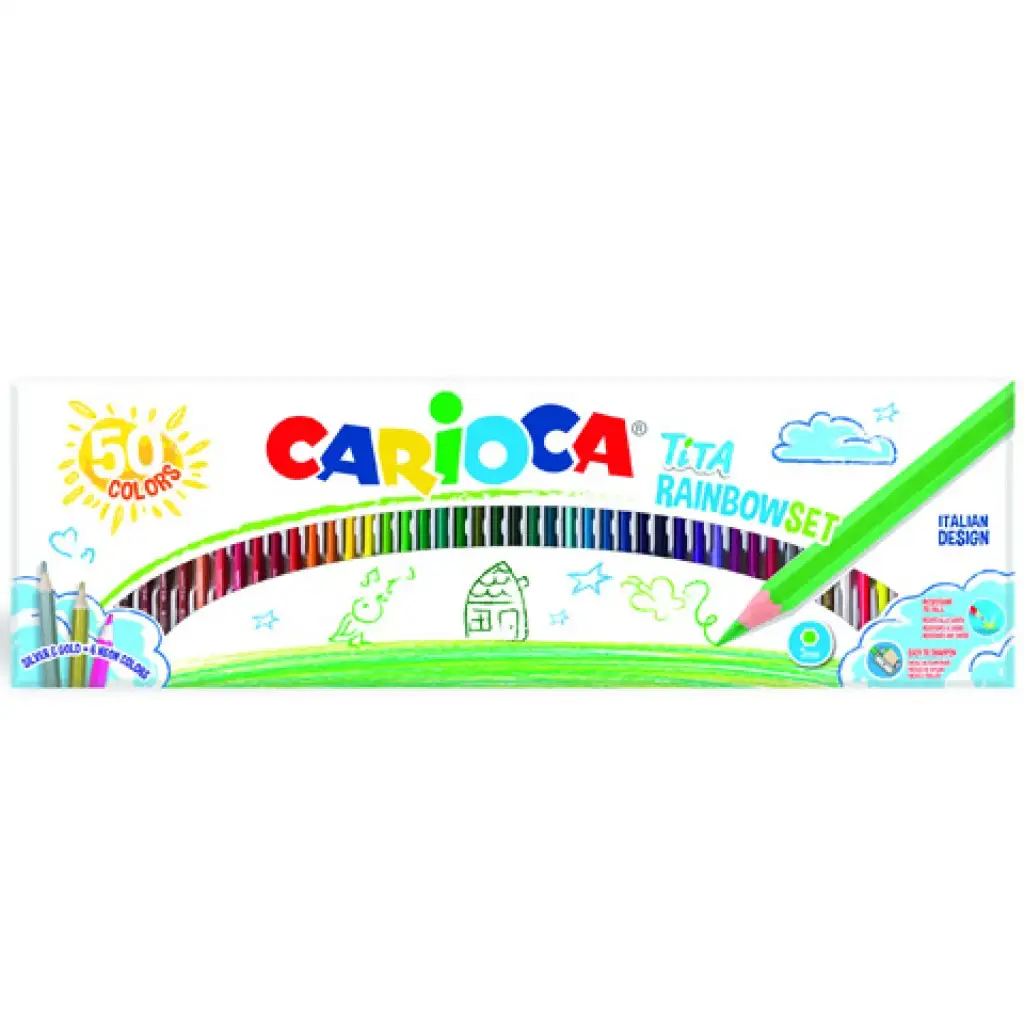 Carioca Tita 50 Stück Buntstift-Set Bild 1