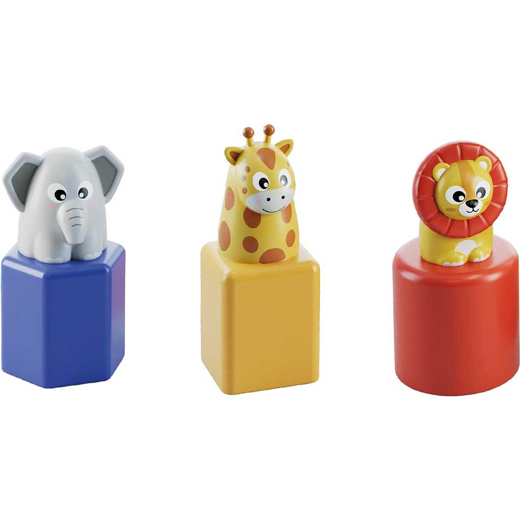 Carotina Baby: Happy Logic Savannen-Tierform-Erkennungsspiel - Lisciani Bild 3