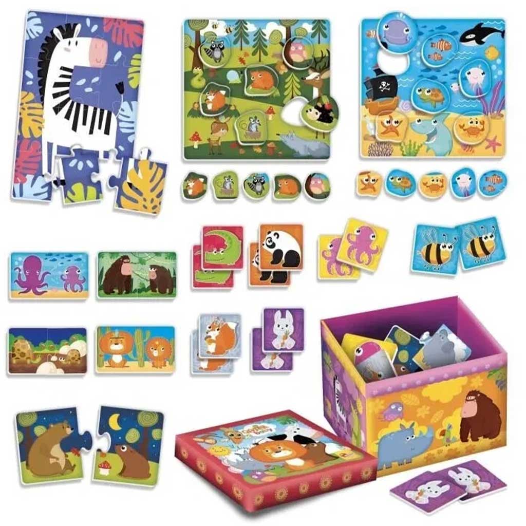 Carotina Baby: Super Box 10 Lernspielzeugen - Lisciani Bild 2