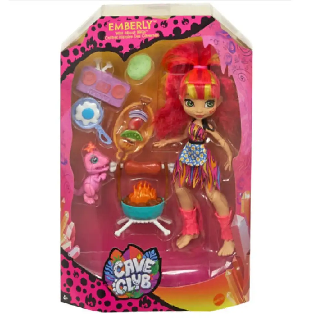 Cave Club: Emberly Spielset mit Zubehör - Mattel Bild 1
