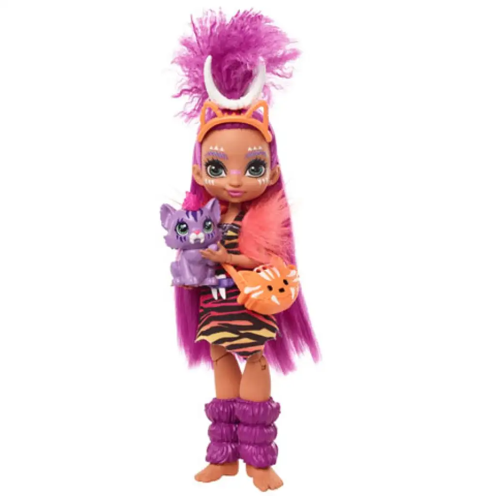 Cave Club: Roaralai Spielset mit Ferell dem Urzeitwesen - Mattel Bild 3