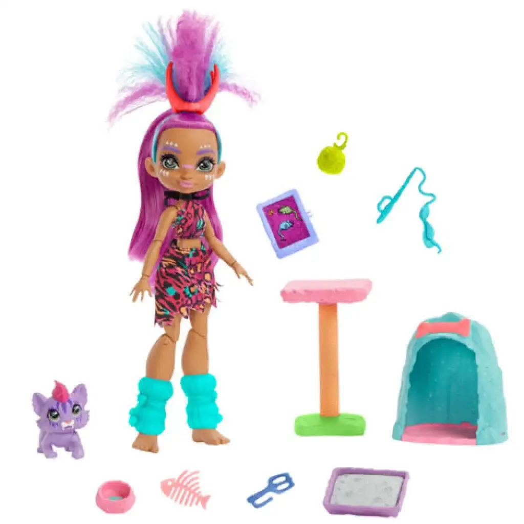 Cave Club: Roaralai Spielset mit Zubehör - Mattel Bild 2